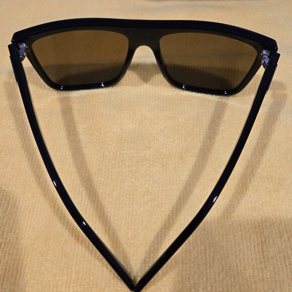 NEW - GUCCI GG0748S 002 SUNGLASSES - Black Frames with Brown Frames - Picture 9 of 11